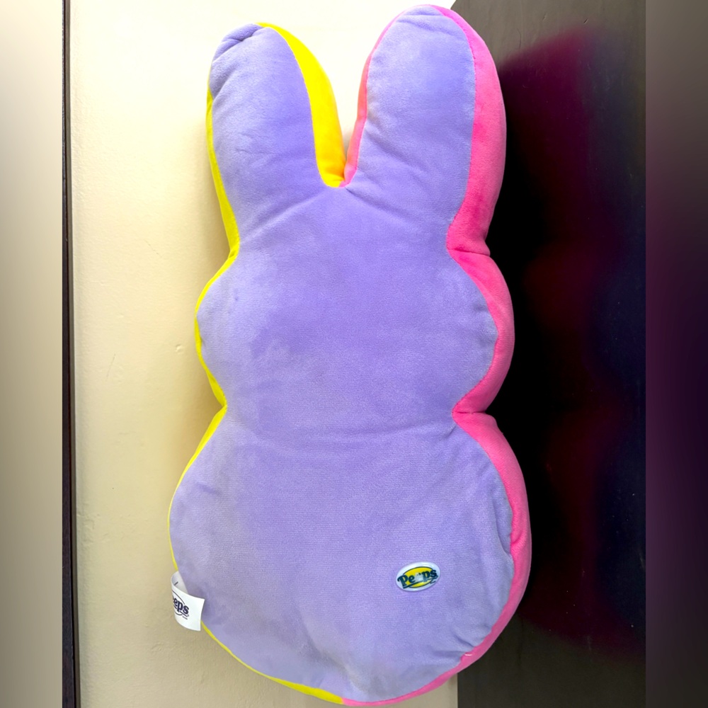 PEEP plush stuffed toy. Multi colored. Large
